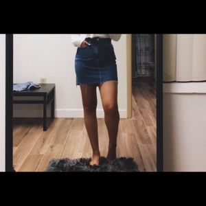 Jean skirt